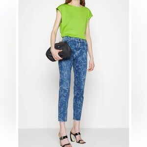 Marc Cain Print Skinny Denim Jeans